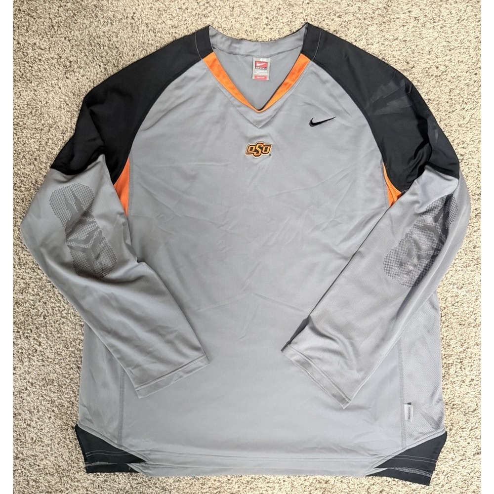 NIKE DRI FIT Jersey Mens 4XL Oklahoma State University OSU Football Elbow Guard